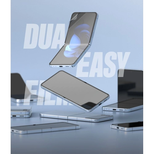Folia hydrożelowa Ringke Dual Easy Samsung Galaxy Z Flip 4 [2 PACK]
