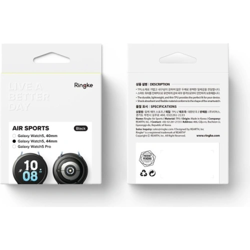 Etui Ringke Air Sports Samsung Galaxy Watch 5 44mm Black