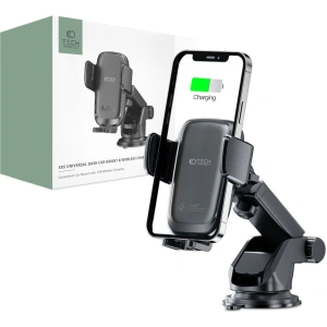 Wholesale Tech-Protect X05 Dashboard Car Mount Wireless Charger 15W Black - THP1242BLK - {ean13} - Hurt