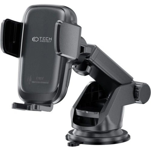 Uchwyt samochodowy Tech-Protect X05 Dashboard Car Mount Wireless Charger 15W Black