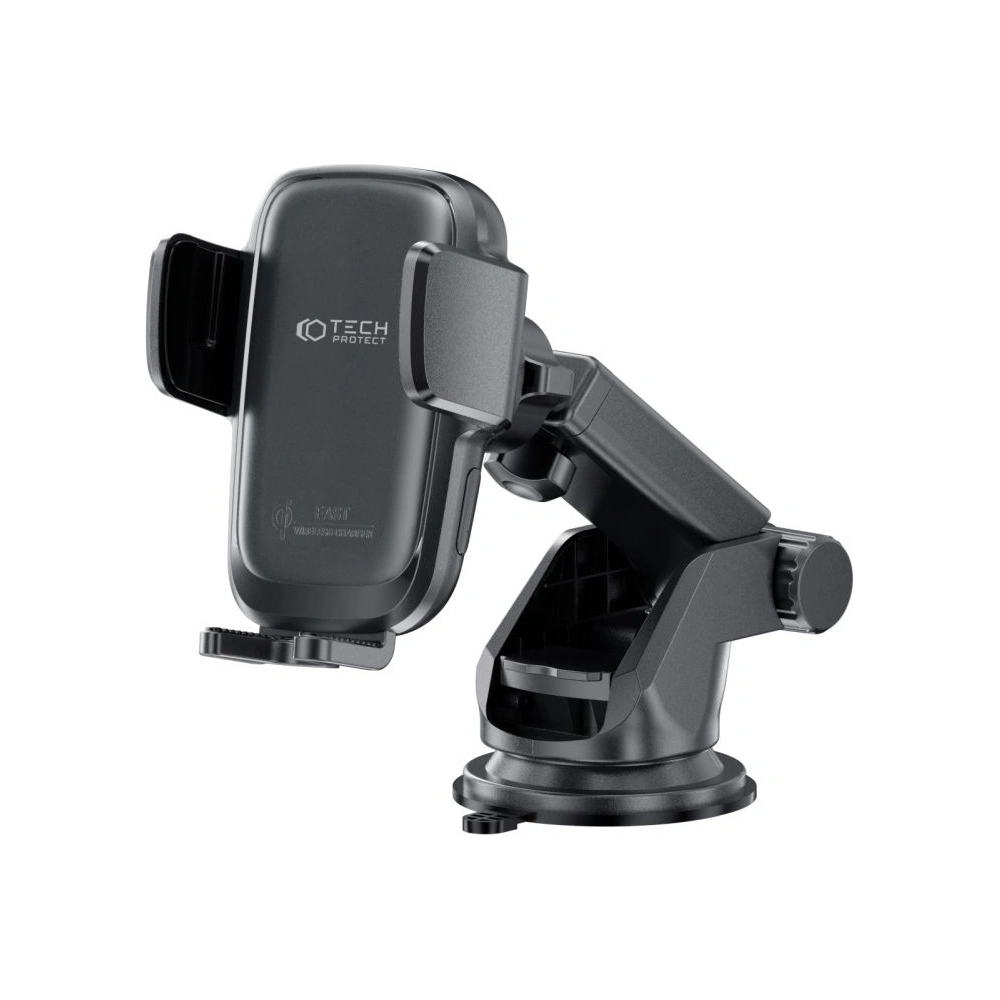 Hurtownia GSM - Upevnění do auta Tech-Protect X05 Dashboard Car Mount Wireless Charger 15W Black - THP1242BLK - {ean13} - Hurt