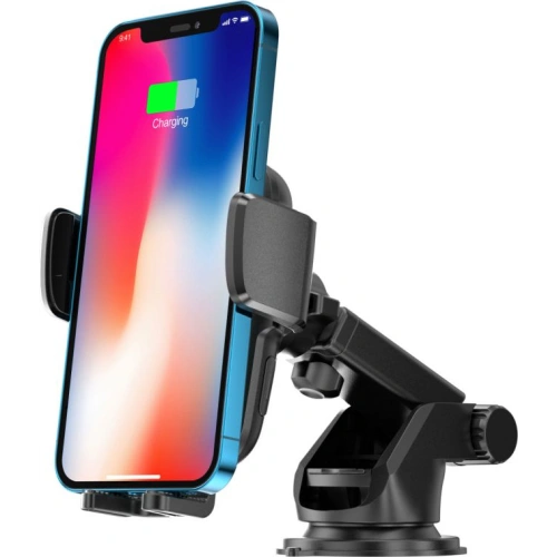 Uchwyt samochodowy Tech-Protect X05 Dashboard Car Mount Wireless Charger 15W Black