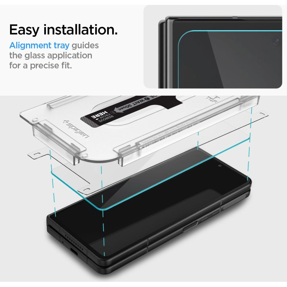 Hurtownia GSM - Tvrdé sklo Spigen GLAS.tR ez Fit + Fólie Hinge Film Samsung Galaxy Z Fold 4 - SPN2297 - {ean13} - Hurt