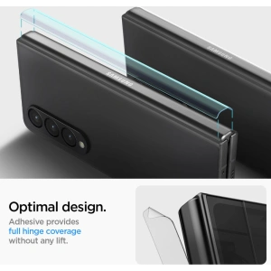 Szkło hartowane Spigen GLAS.tR ez Fit + Folia Hinge Film Samsung Galaxy Z Fold 4