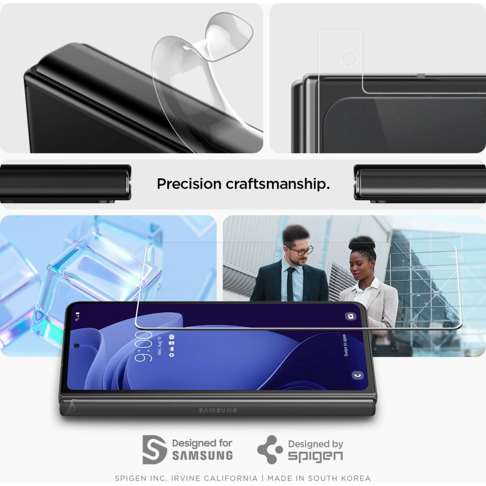 Hurtownia GSM - Tvrdé sklo Spigen GLAS.tR ez Fit + Fólie Hinge Film Samsung Galaxy Z Fold 4 - SPN2297 - {ean13} - Hurt