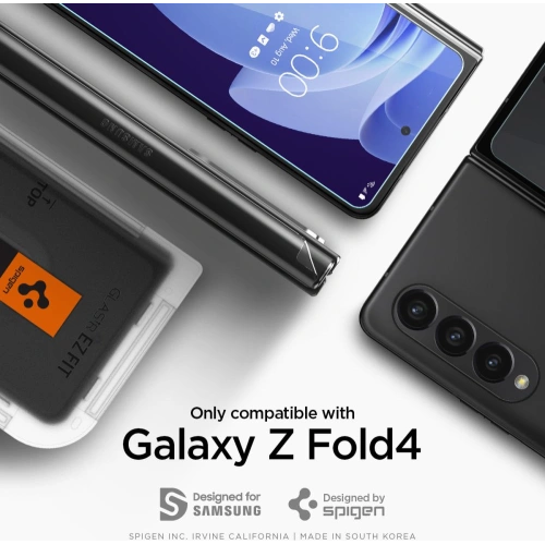 Szkło hartowane Spigen GLAS.tR ez Fit + Folia Hinge Film Samsung Galaxy Z Fold 4