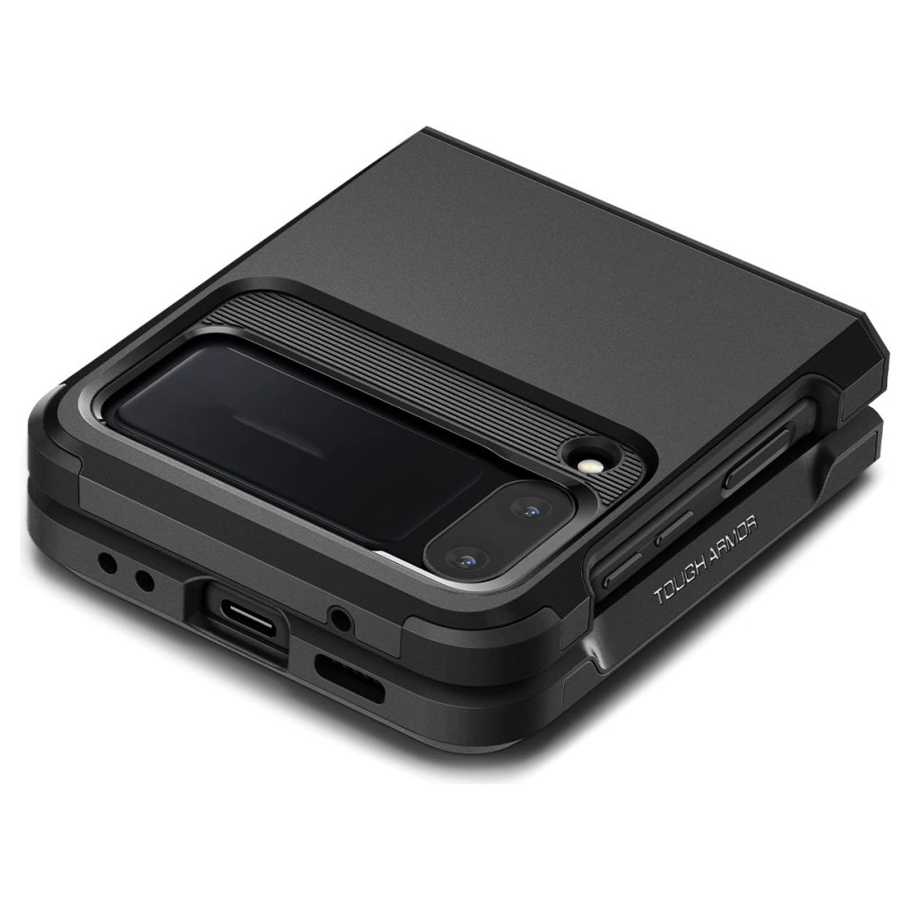 Hurtownia GSM - Etui Spigen Tough Armor Samsung Galaxy Z Flip 4 černé - SPN2298BLK - {ean13} - Hurt
