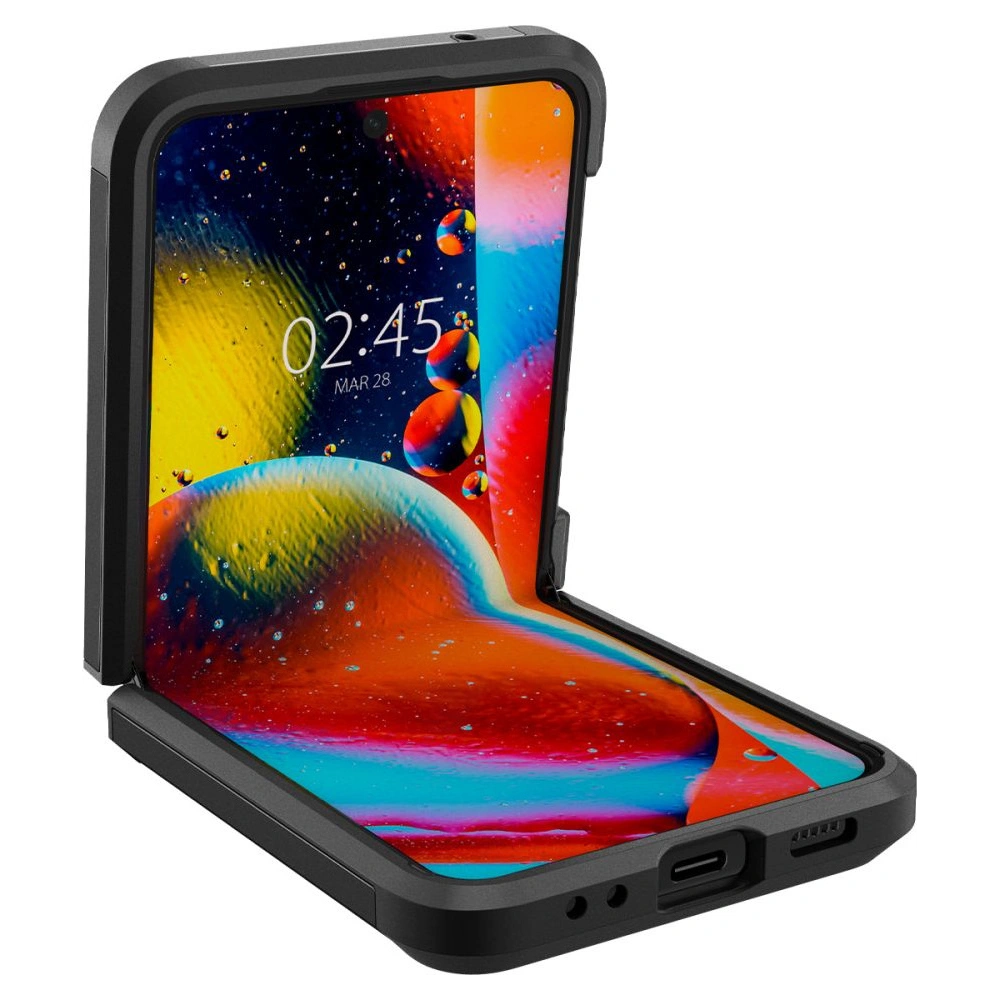Hurtownia GSM - Etui Spigen Tough Armor Samsung Galaxy Z Flip 4 černé - SPN2298BLK - {ean13} - Hurt