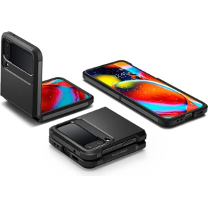 Wholesale Spigen Tough Armor Samsung Galaxy Z Flip 4 Black - SPN2298BLK - {ean13} - Hurt