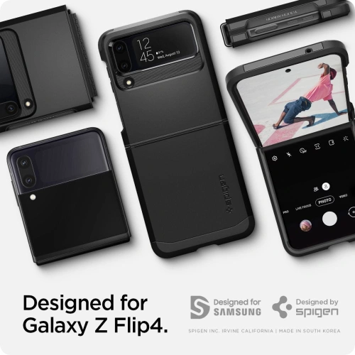 Etui Spigen Tough Armor Samsung Galaxy Z Flip 4 Black