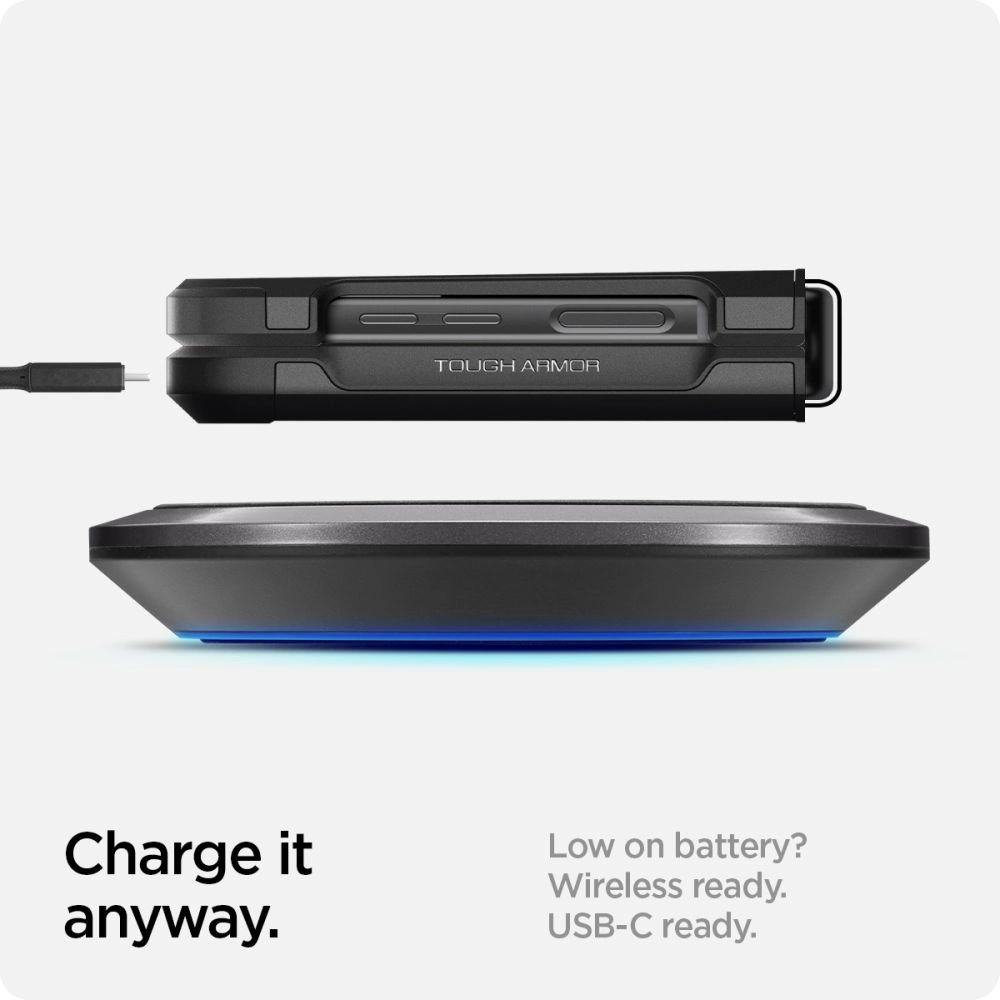 Hurtownia GSM - Etui Spigen Tough Armor Samsung Galaxy Z Flip 4 černé - SPN2298BLK - {ean13} - Hurt
