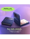 Wholesale Caseology Parallax Samsung Galaxy Z Flip 4 Midnight Blue - CSL062MIDBLU - {ean13} - Hurt