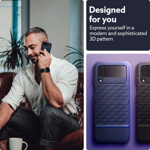 Etui Caseology Parallax Samsung Galaxy Z Flip 4 Midnight Blue