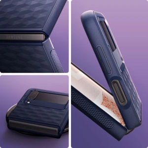Wholesale Caseology Parallax Samsung Galaxy Z Flip 4 Midnight Blue - CSL062MIDBLU - {ean13} - Hurt