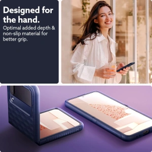 Wholesale Caseology Parallax Samsung Galaxy Z Flip 4 Midnight Blue - CSL062MIDBLU - {ean13} - Hurt