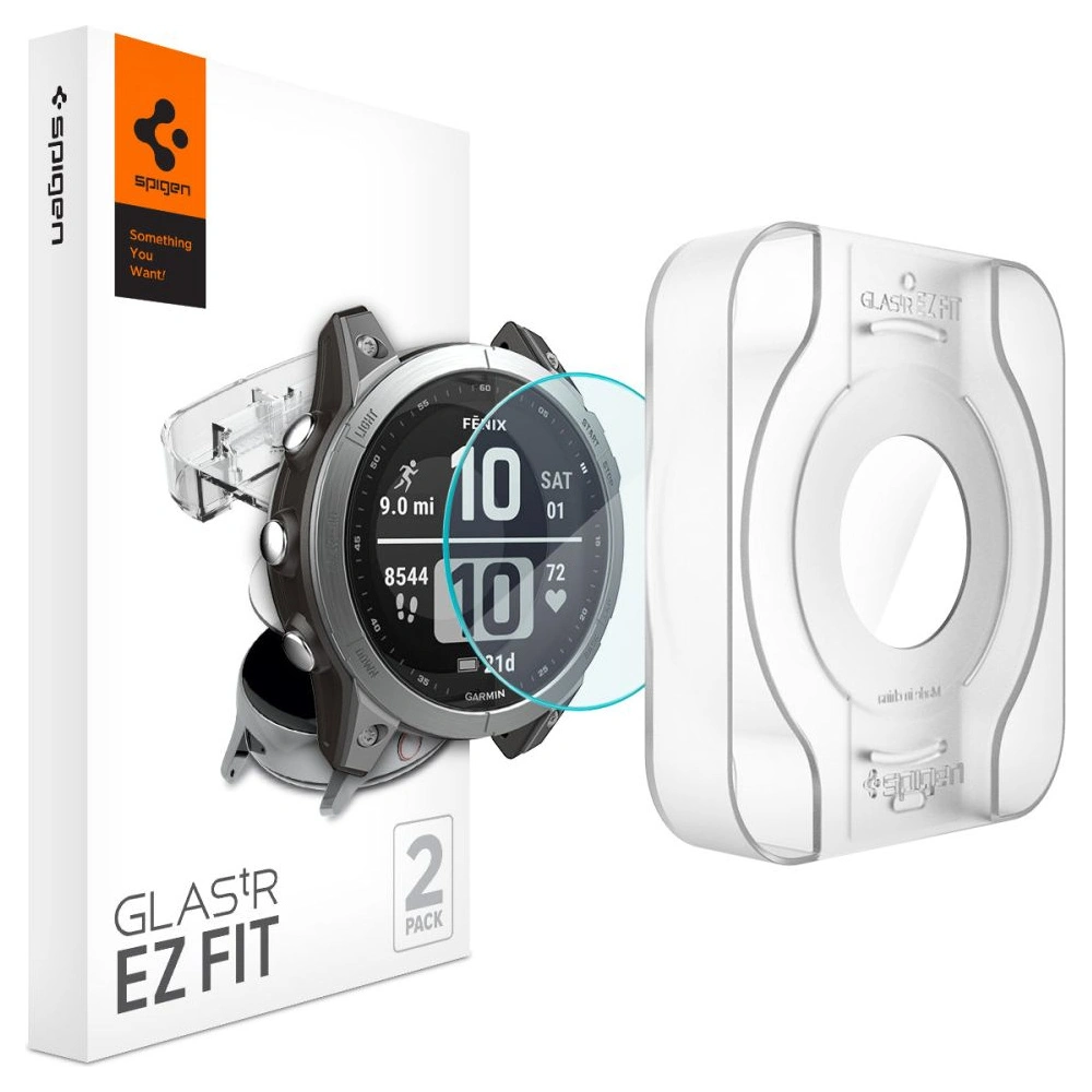 Hurtownia GSM - Tvrzené sklo Spigen GLAS.tR ez Fit Garmin Fenix 7 [2 PACK] - SPN2302 - {ean13} - Hurt