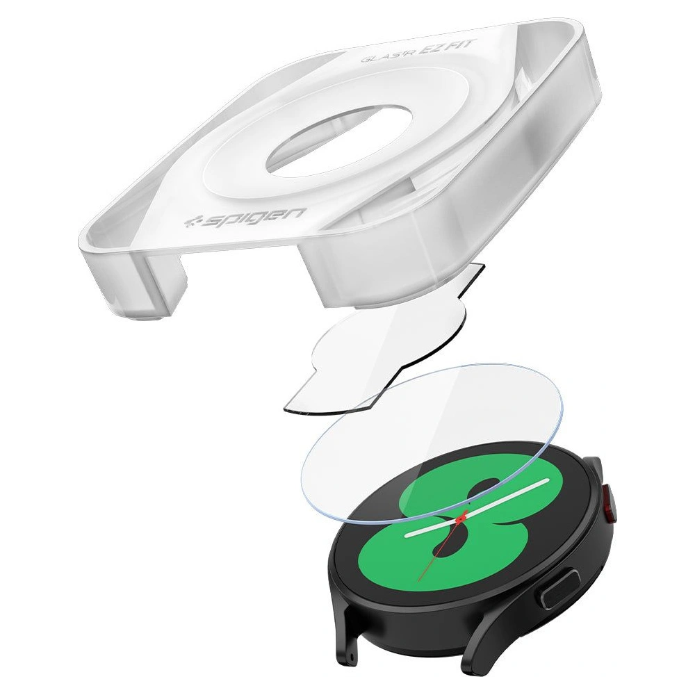 Tvrzené sklo Spigen GLAS.tR ez Fit Samsung Galaxy Watch 5/4 40mm [2 PACK]
