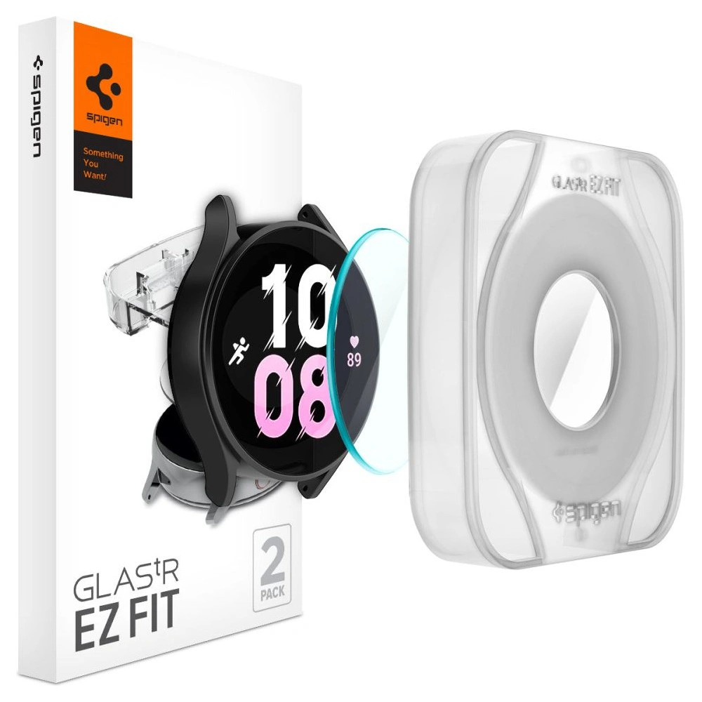 Hurtownia GSM - Tvrdé sklo Spigen GLAS.tR ez Fit Samsung Galaxy Watch 5 Pro 45mm [2 PACK] - SPN2306 - {ean13} - Hurt