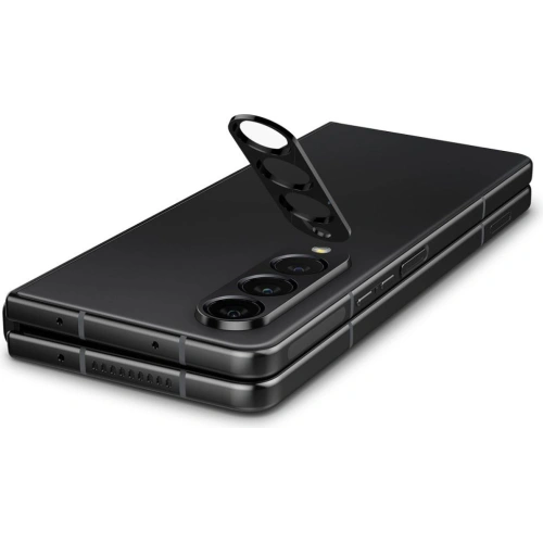 Szkło hartowane na aparat Spigen Optik Camera Lens Samsung Galaxy Z Fold 4 Black [2 PACK]