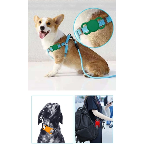 Etui Tech-Protect Smooth For Pet Apple AirTag Black