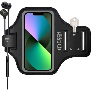 Wholesale Tech-Protect M2 Universal Sport Armband Black - THP1248BLK - {ean13} - Hurt