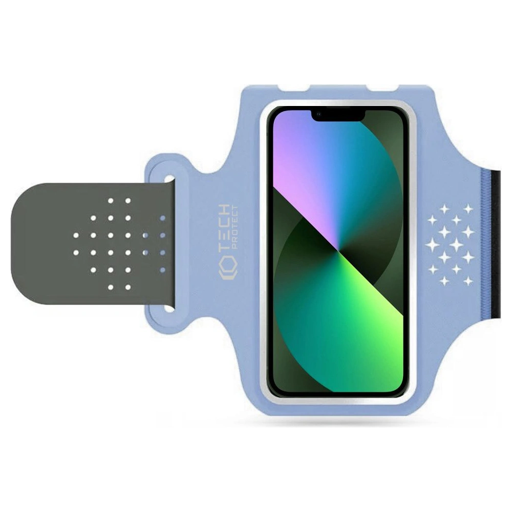 Hurtownia GSM - Opasek na ruku Tech-Protect M1 Univerzální sportovní armband Modrá obloha - THP1251BLU - {ean13} - Hurt