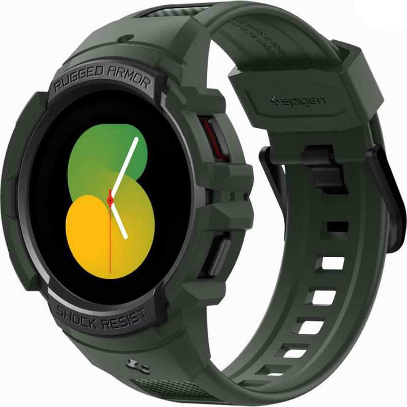 Hurtownia Spigen - 8809811868203 - SPN2308GRN - Pasek Spigen Rugged Armor Pro Samsung Galaxy Watch 5/4 44mm Military Green - B2B homescreen