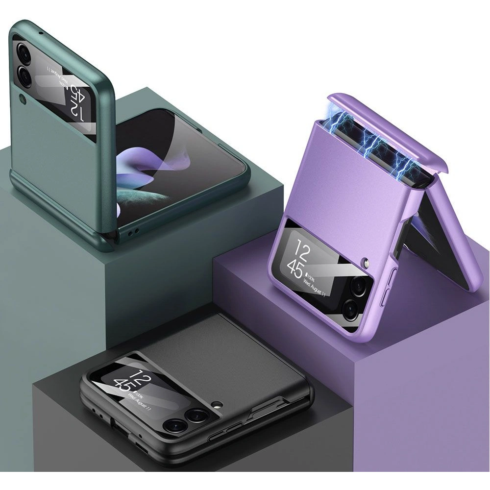 Hurtownia GSM - Etui Tech-Protect Icon Samsung Galaxy Z Flip 4 Černé - THP1257BLK - {ean13} - Hurt