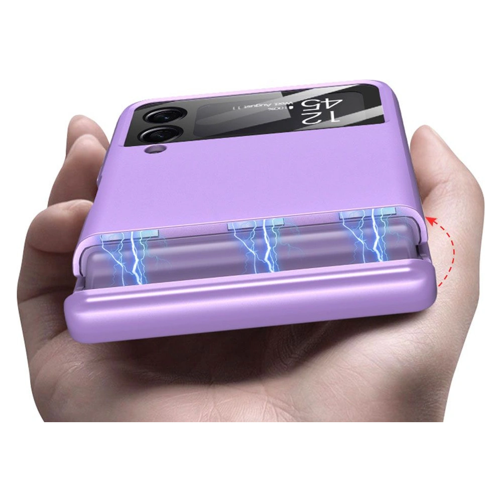 Wholesale Tech-Protect Icon Samsung Galaxy Z Flip 4 Sky Blue - THP1258BLU - {ean13} - Hurt
