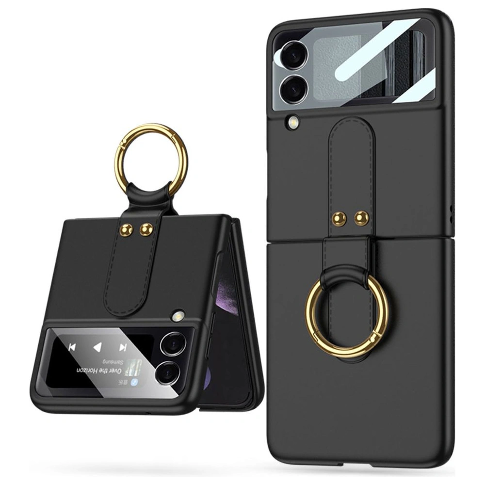 Hurtownia GSM - Etui Tech-Protect Icon Ring Samsung Galaxy Z Flip 4 Černé - THP1261BLK - {ean13} - Hurt