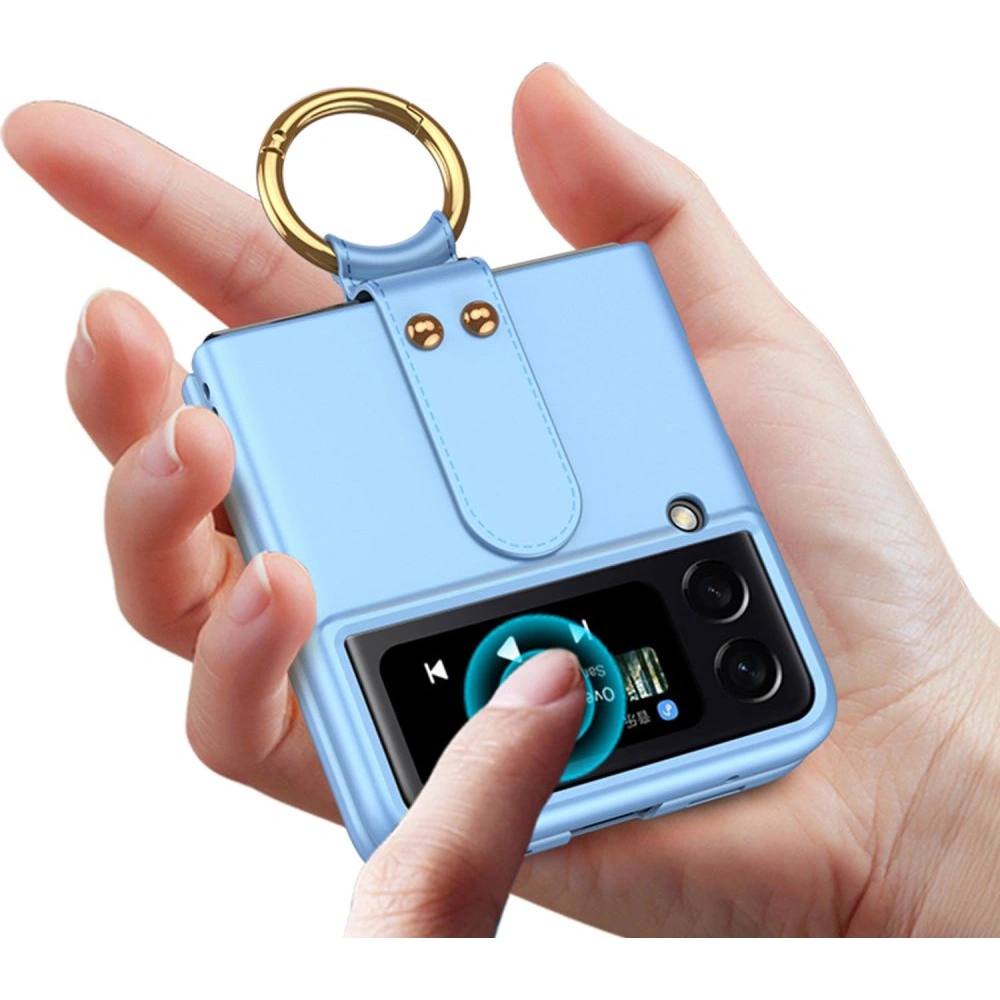 Hurtownia GSM - Etui Tech-Protect Icon Ring Samsung Galaxy Z Flip 4 Fialové - THP1262VIO - {ean13} - Hurt