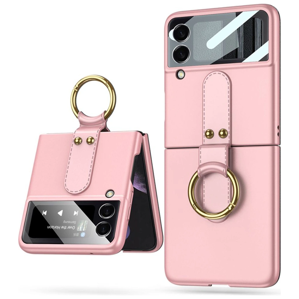 Hurtownia GSM - Etui Tech-Protect Icon Ring Samsung Galaxy Z Flip 4 Růžové zlato - THP1263RS - {ean13} - Hurt