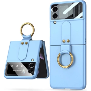 Wholesale Tech-Protect Icon Ring Samsung Galaxy Z Flip 4 Sky Blue - THP1264BLU - {ean13} - Hurt