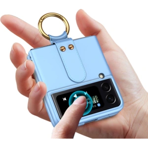 Wholesale Tech-Protect Icon Ring Samsung Galaxy Z Flip 4 Sky Blue - THP1264BLU - {ean13} - Hurt