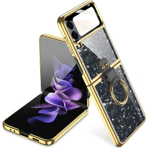 Wholesale Tech-Protect Mood Ring Samsung Galaxy Z Flip 4 Black/Gold - THP1268BLKGLD - {ean13} - Hurt