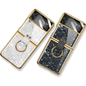 Wholesale Tech-Protect Mood Ring Samsung Galaxy Z Flip 4 Black/Gold - THP1268BLKGLD - {ean13} - Hurt