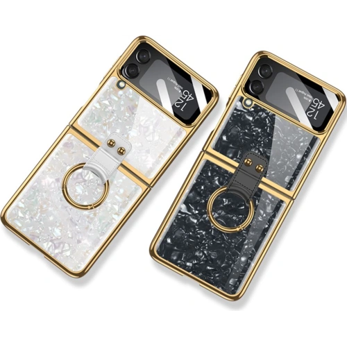 Etui Tech-Protect Mood Ring Samsung Galaxy Z Flip 4 Black/Gold