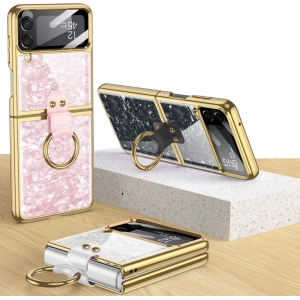 Wholesale Tech-Protect Mood Ring Samsung Galaxy Z Flip 4 Black/Gold - THP1268BLKGLD - {ean13} - Hurt