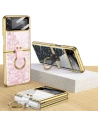 Wholesale Tech-Protect Mood Ring Samsung Galaxy Z Flip 4 Black/Gold - THP1268BLKGLD - {ean13} - Hurt