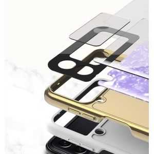 Wholesale Tech-Protect Mood Ring Samsung Galaxy Z Flip 4 White/Gold - THP1269WHTGLD - {ean13} - Hurt