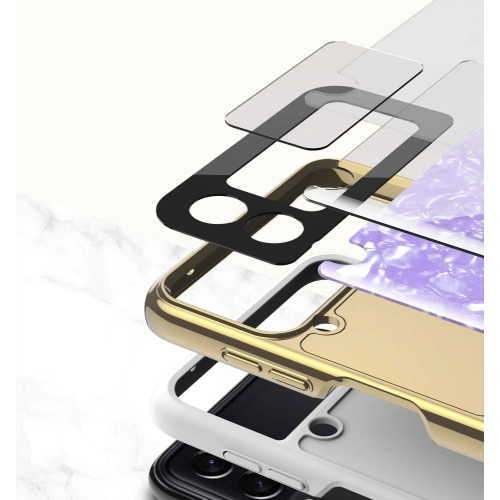 Etui Tech-Protect Mood Ring Samsung Galaxy Z Flip 4 Pink/Gold