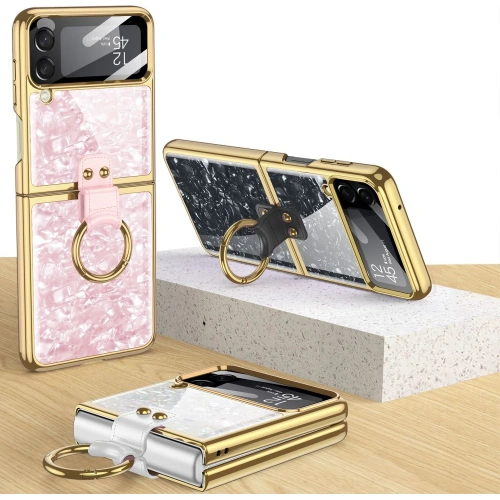 Etui Tech-Protect Mood Ring Samsung Galaxy Z Flip 4 Pink/Gold
