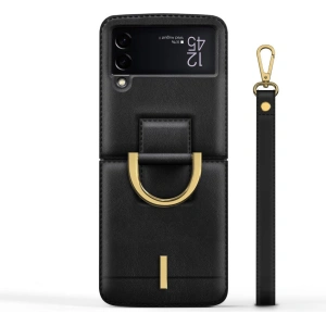 Wholesale Tech-Protect Wallet Chain Samsung Galaxy Z Flip 4 Black - THP1271BLK - {ean13} - Hurt