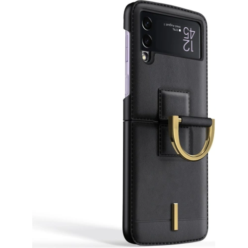 Etui Tech-Protect Wallet Chain Samsung Galaxy Z Flip 4 Black
