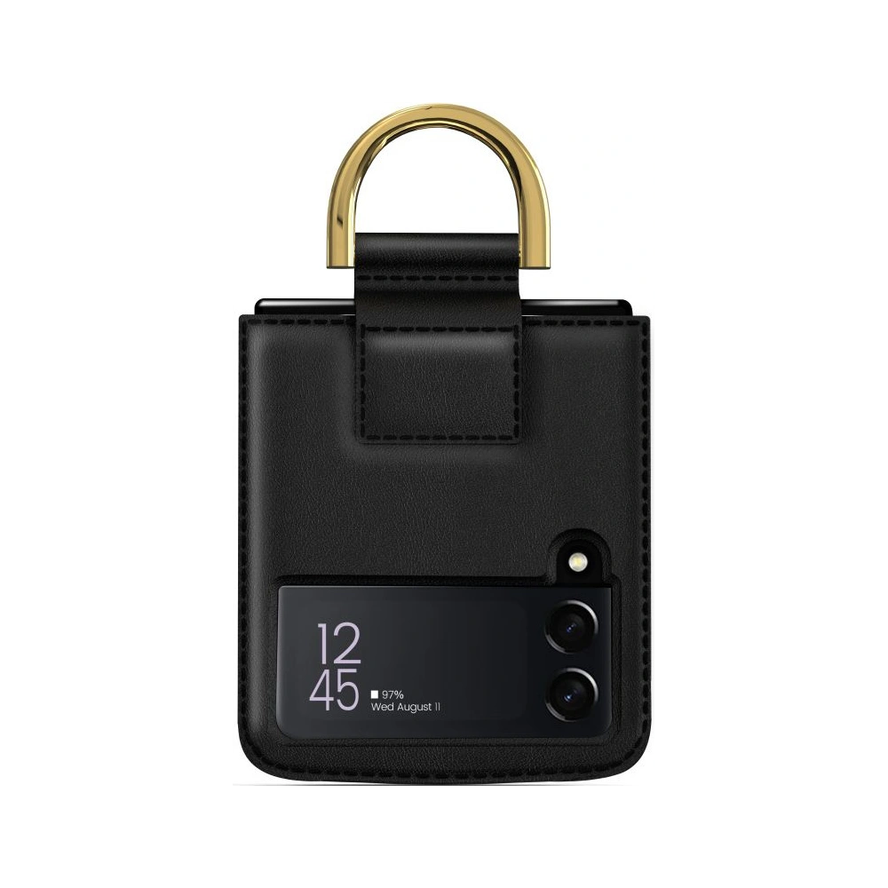 Hurtownia GSM - Etui Tech-Protect Wallet Chain Samsung Galaxy Z Flip 4 černé - THP1271BLK - {ean13} - Hurt