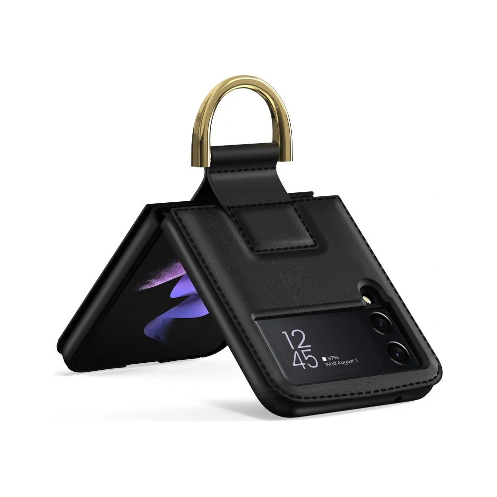Hurtownia GSM - Etui Tech-Protect Wallet Chain Samsung Galaxy Z Flip 4 černé - THP1271BLK - {ean13} - Hurt