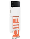 Hurtownia GSM - Etui Samsung Galaxy Z Flip 4 EF-GF721TWEGWW bílý/white Silicone Cover Strap - SMG737WHT - {ean13} - Hurt