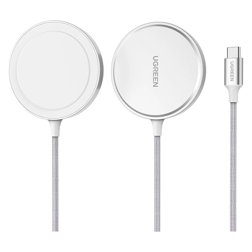 Hurtownia GSM - Bezdrátová nabíječka UGREEN CD284 15W MagSafe stříbrná - UGR1372SLV - {ean13} - Hurt