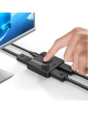 Hurtownia GSM - Rozdzielacz sygnału UGREEN CM430 2x DisplayPort (wejście) do 1x DisplayPort (wyjście) przełącznik 4K/1080p czarny - UGR1374BLK - {ean13} - Hurt