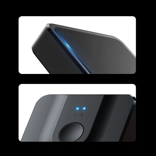 Rozdzielacz sygnału UGREEN CM430 2x DisplayPort (wejście) do 1x DisplayPort (wyjście) przełącznik 4K/1080p czarny